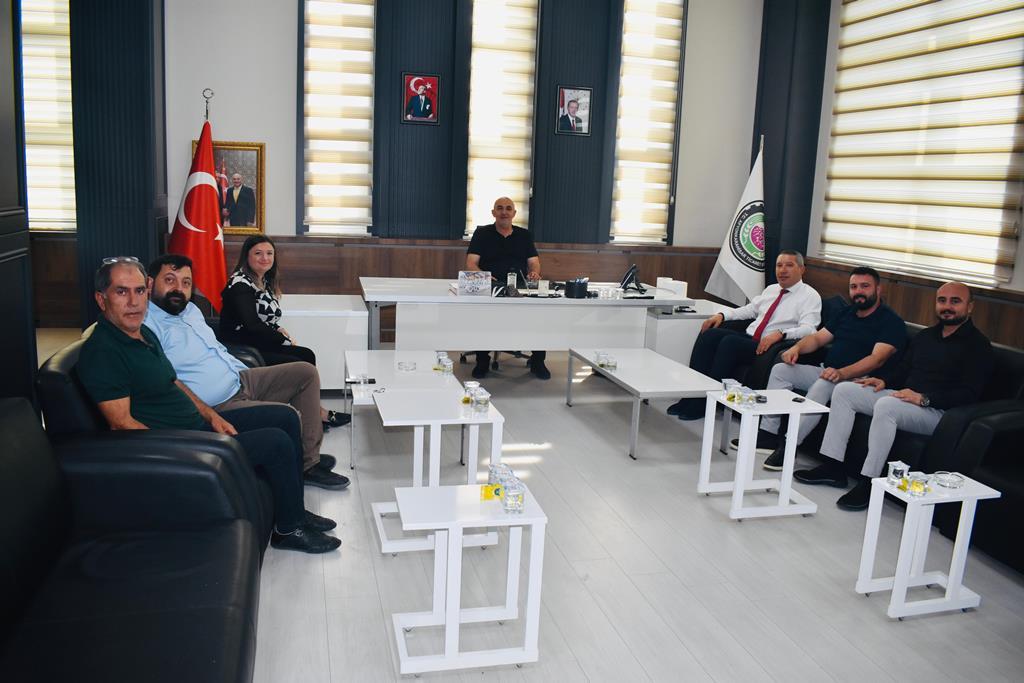 MÜHSÜRLER BELEDİYE BAŞKANLARINI AĞIRLADI
