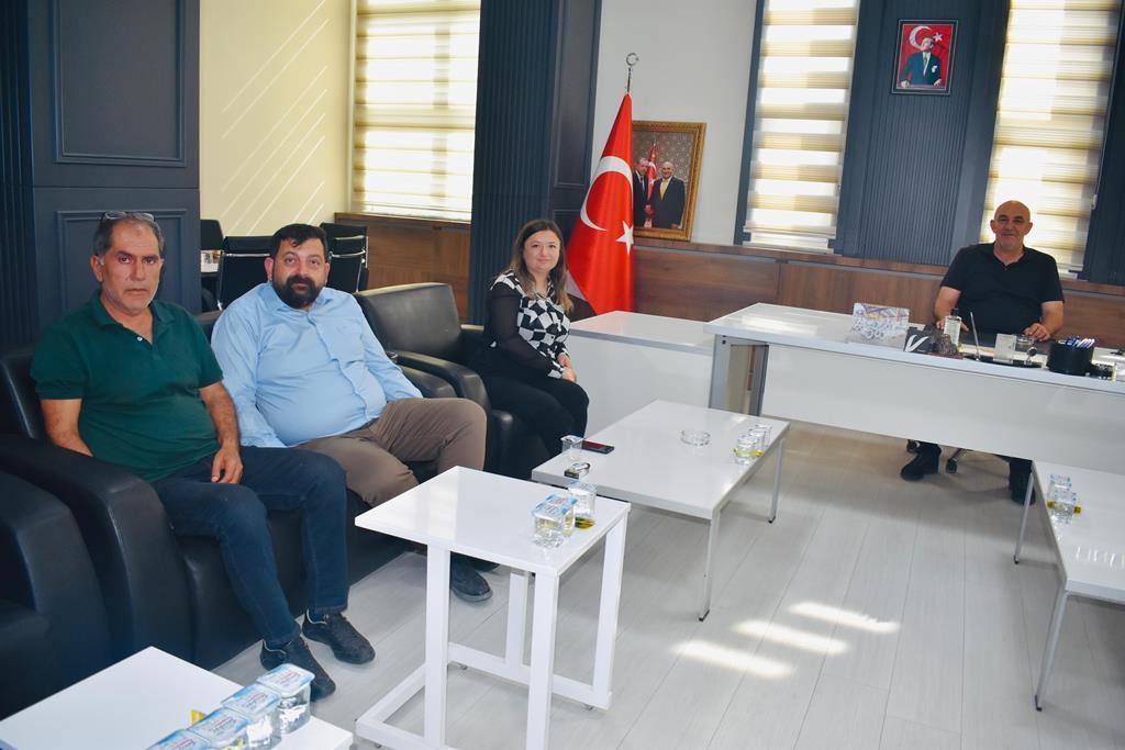 MÜHSÜRLER BELEDİYE BAŞKANLARINI AĞIRLADI