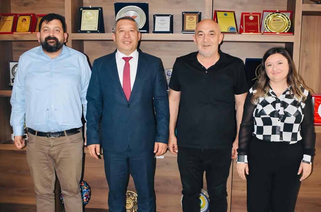 MÜHSÜRLER BELEDİYE BAŞKANLARINI AĞIRLADI