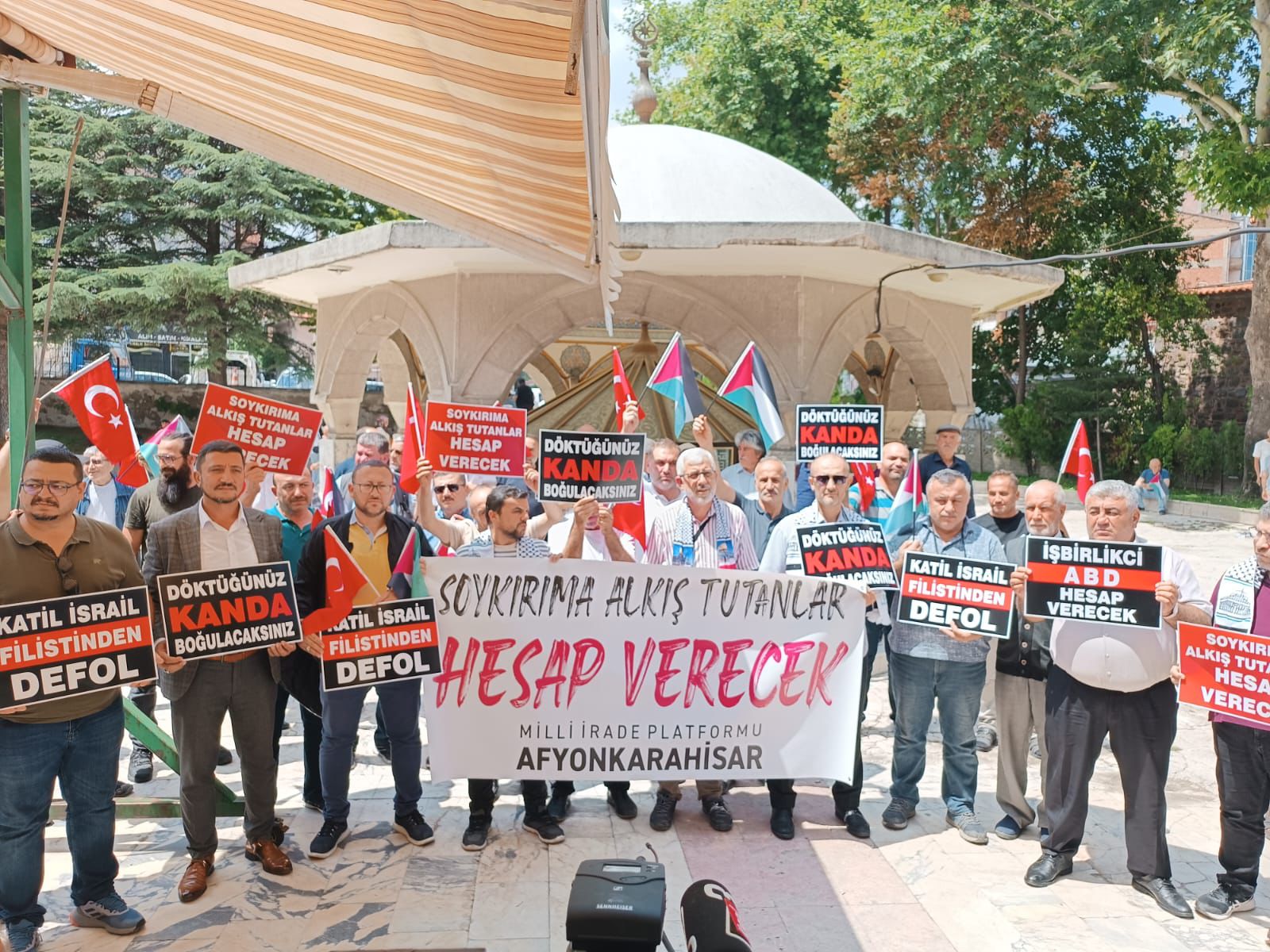 Milli İrade Platformu’ndan ABD ve İsrail'e Sert Tepki: “Soykırıma Alkış Tutanlar Hesap Verecek”