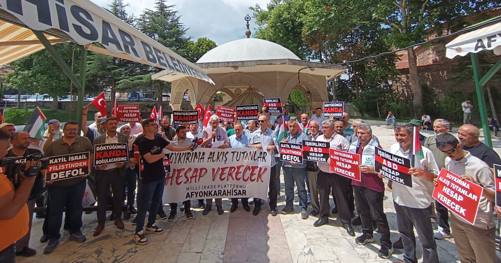 Milli İrade Platformu’ndan ABD ve İsrail'e Sert Tepki: “Soykırıma Alkış Tutanlar Hesap Verecek”