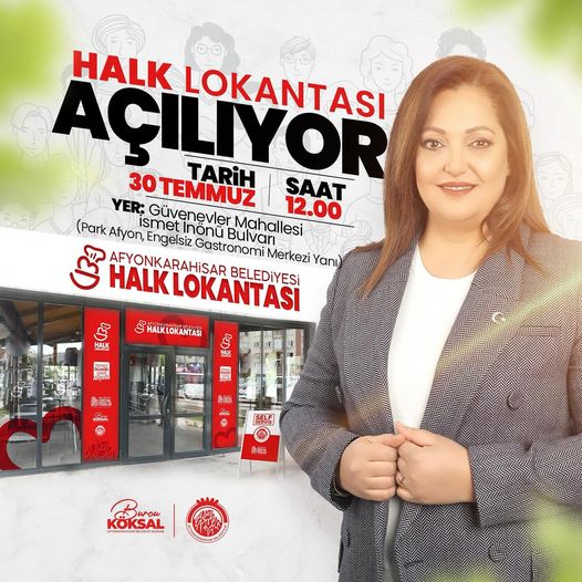 HALK LOKANTASI AÇILIYOR!
