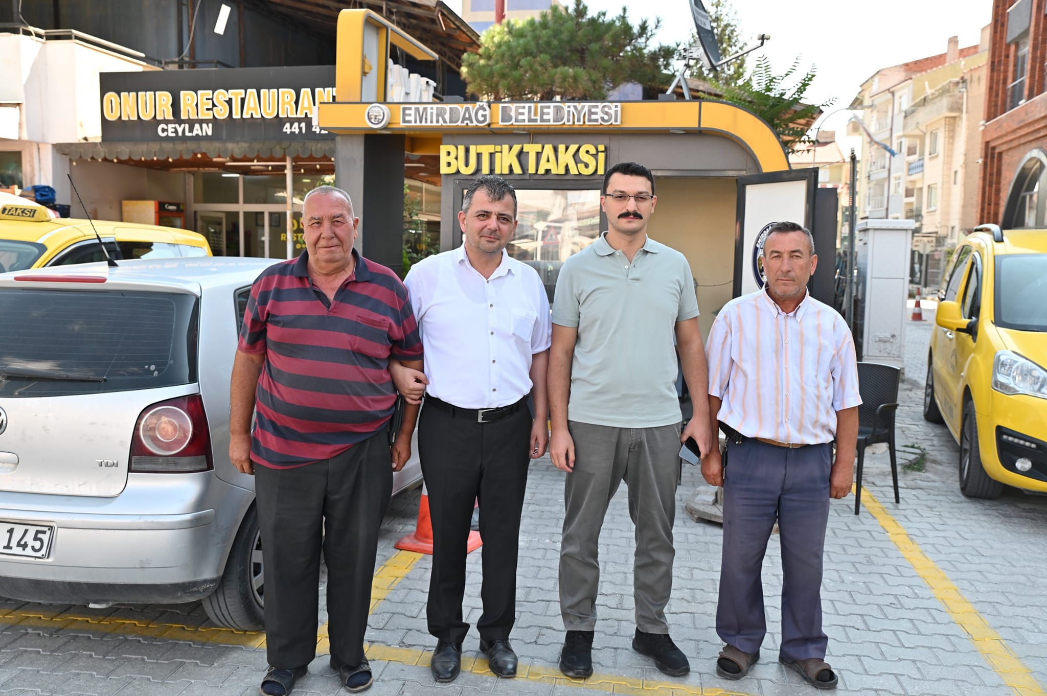 BAŞKAN KOYUNCU’DAN KAYMAKAM AKGÜL’ E JEST