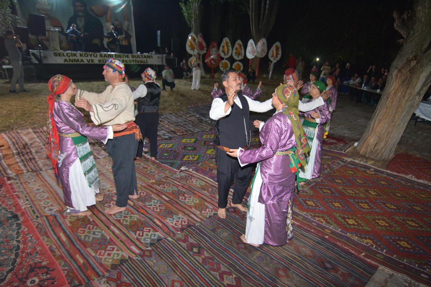 16. Sarıdede Sultanı Anma ve Kültür Festivali Coşkuyla Kutlandı