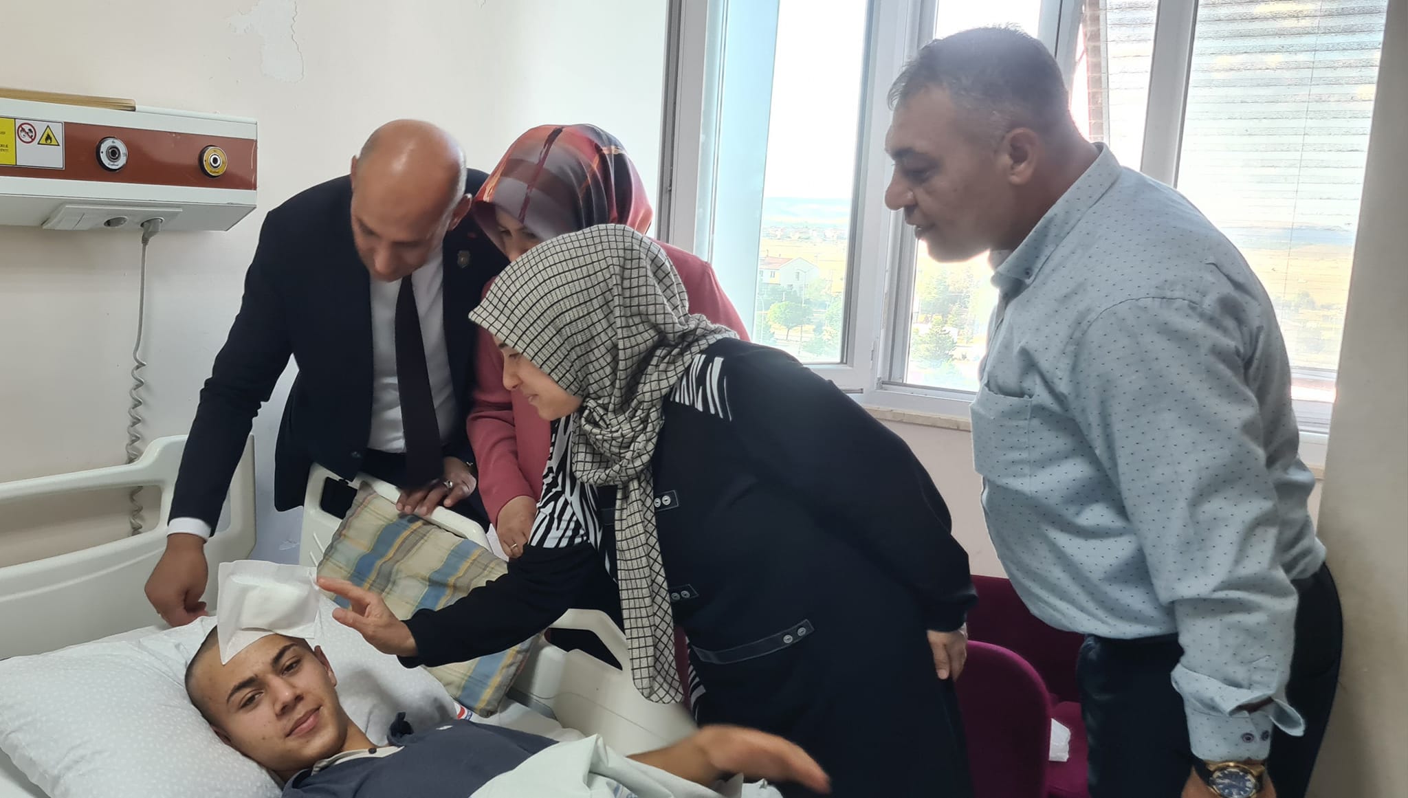 Başkan Kumartaşlı’nın Vefalı Ziyaretlerinin Adresi AFSÜ Oldu