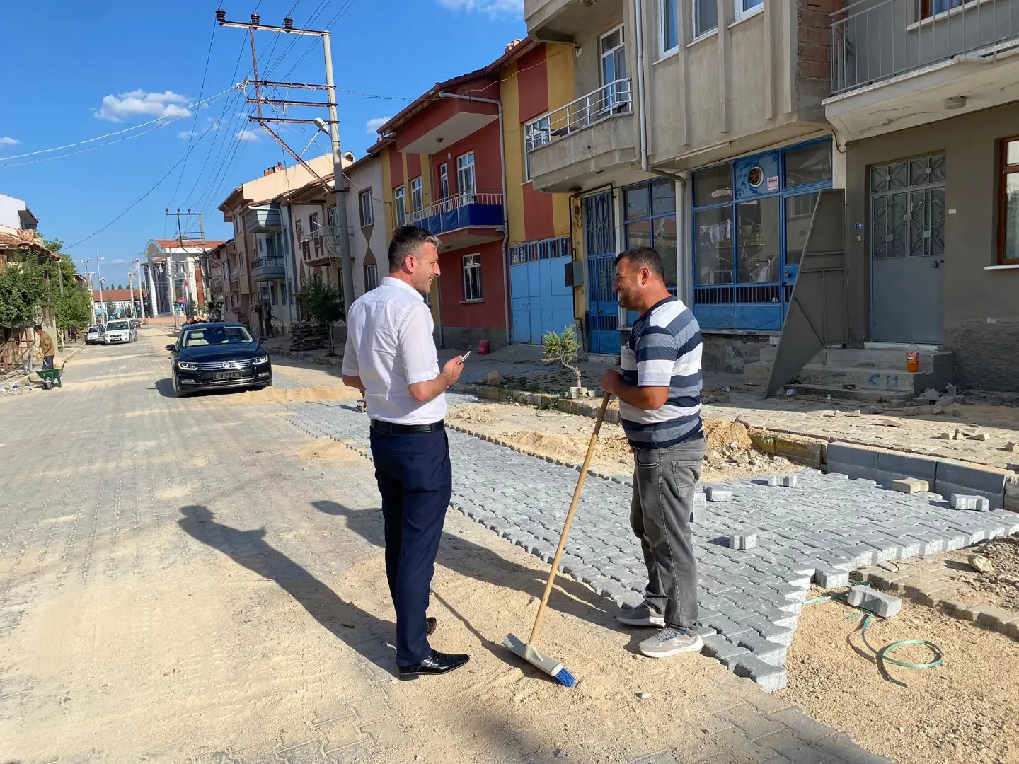 Başkan Yıldırım ''Sahadayız''
