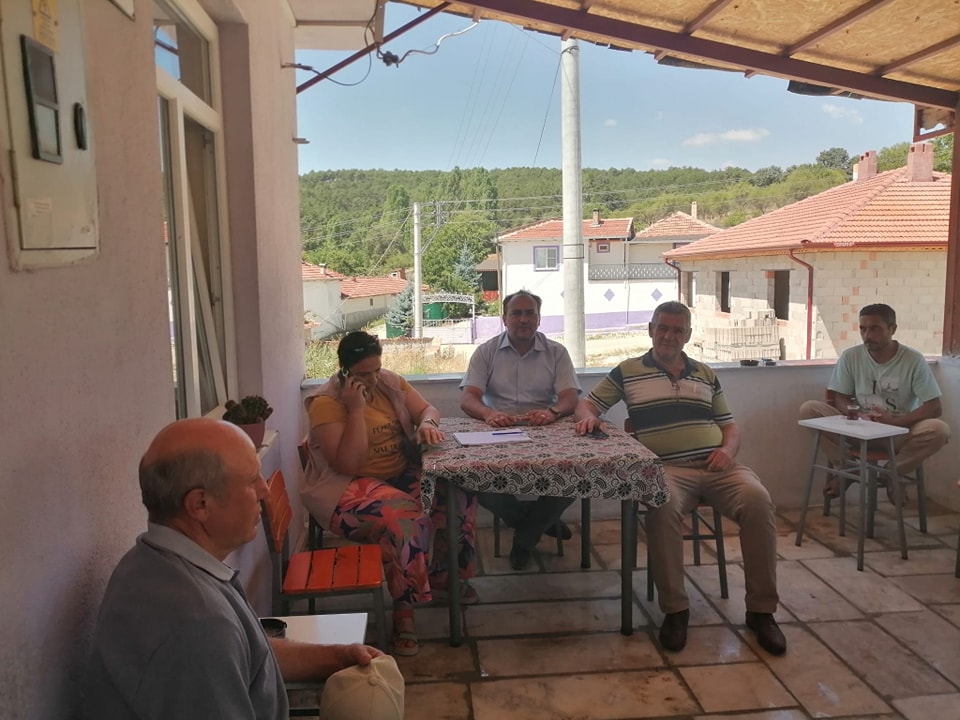 Dazkırı’da Müdür Özcan Köylülerle Bir Araya Geldi
