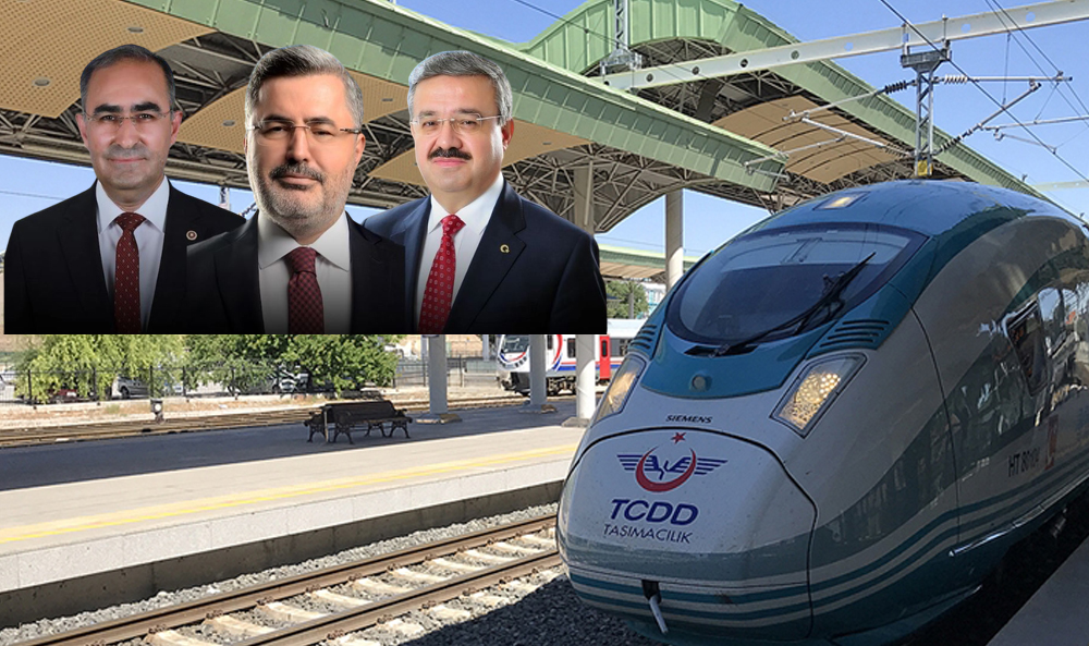 AK Parti Afyonkarahisar Milletvekillerinden Yüksek Hızlı Tren Projesi Açıklaması