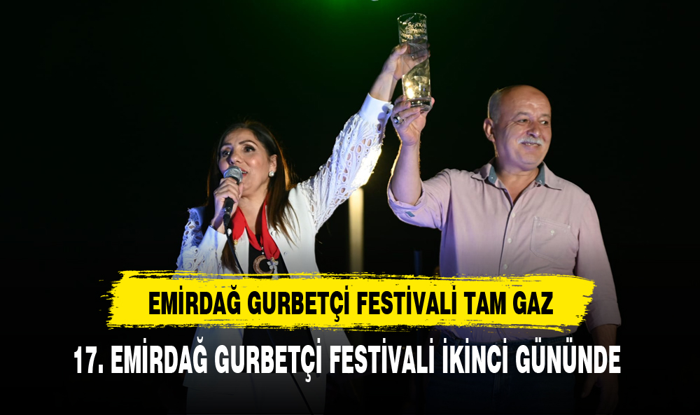 Emirdağ Gurbetçi Festivali'nin 2. Gününde Ayşe Karaçam Rüzgarı Esti