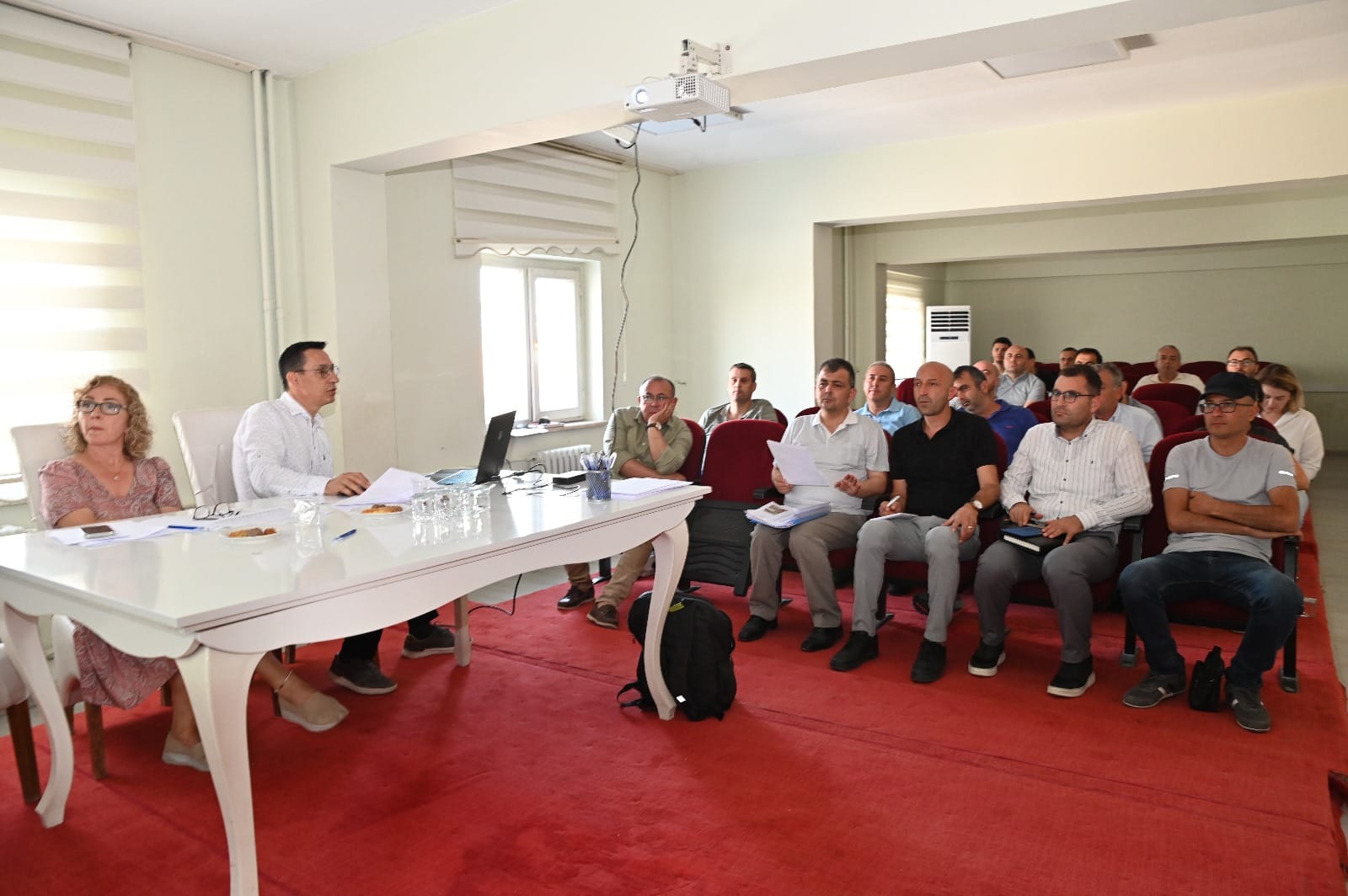 BAŞKAN KOYUNCU OSB TOPLANTISINA KATILDI