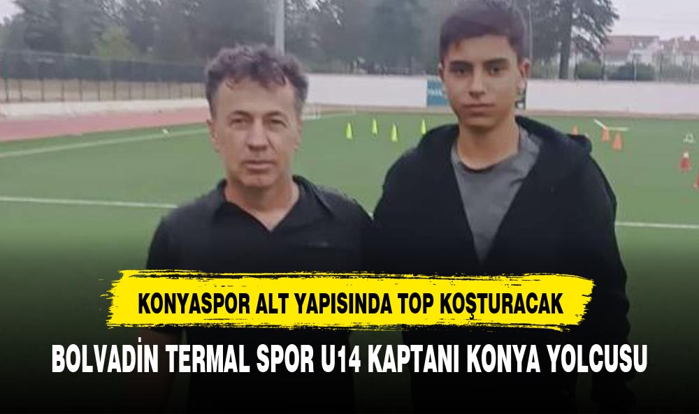 BOLVADİN TERMAL SPOR'DAN KONYA SPOR'UN ALT  YAPISINA