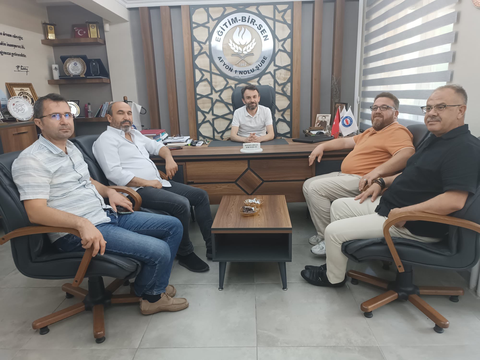 Başkan Arslan'ın Misafirleri Sandıklı İlçesinden Oldu