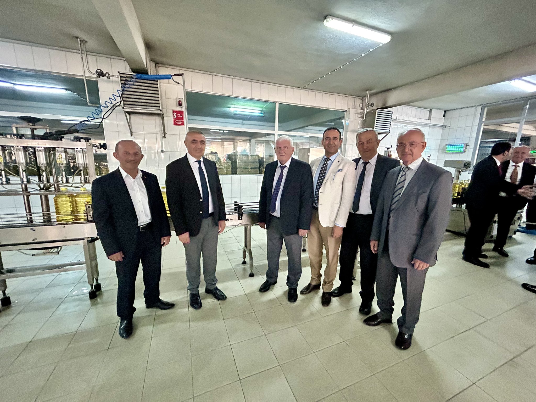 Nasırlıoğlu Afyon’daki Yağ Fabrikasını Ziyaret Etti