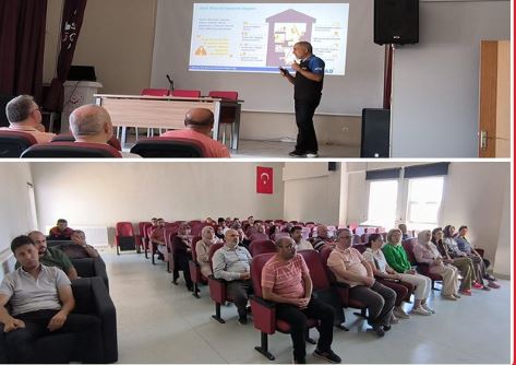 Afet Bilinci Eğitimi  Verildi
