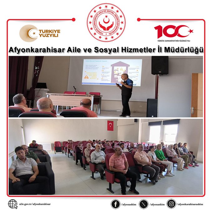 Afet Bilinci Eğitimi  Verildi