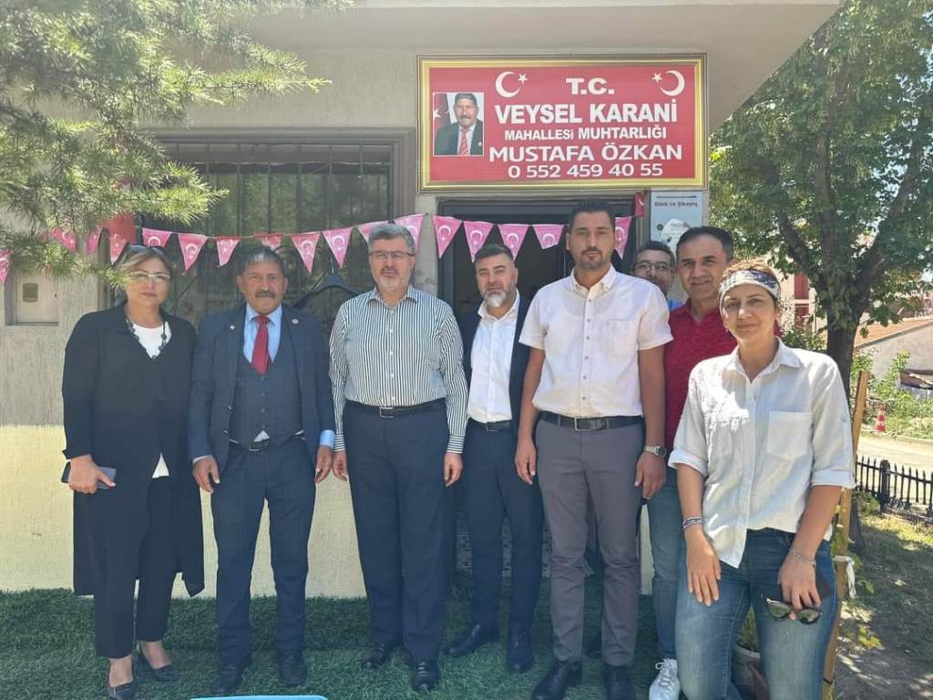 ÖZKAYA, MUHTARLAR İLE BİR ARAYA GELDİ