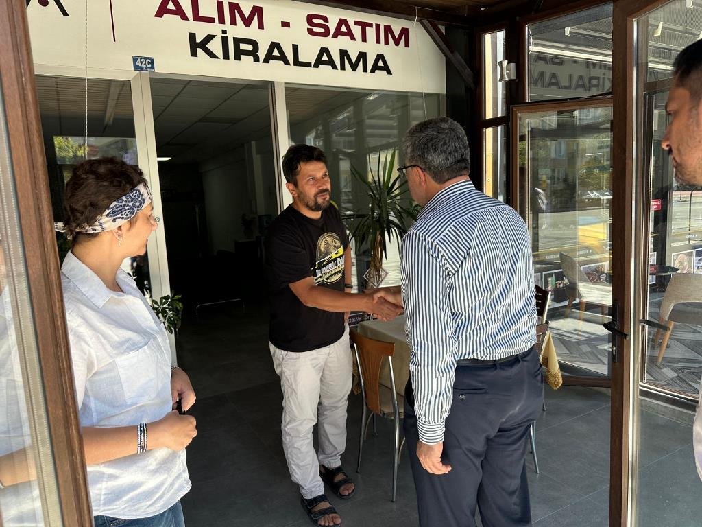 ÖZKAYA, MUHTARLAR İLE BİR ARAYA GELDİ