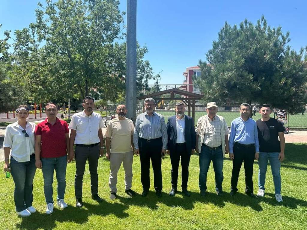 ÖZKAYA, MUHTARLAR İLE BİR ARAYA GELDİ