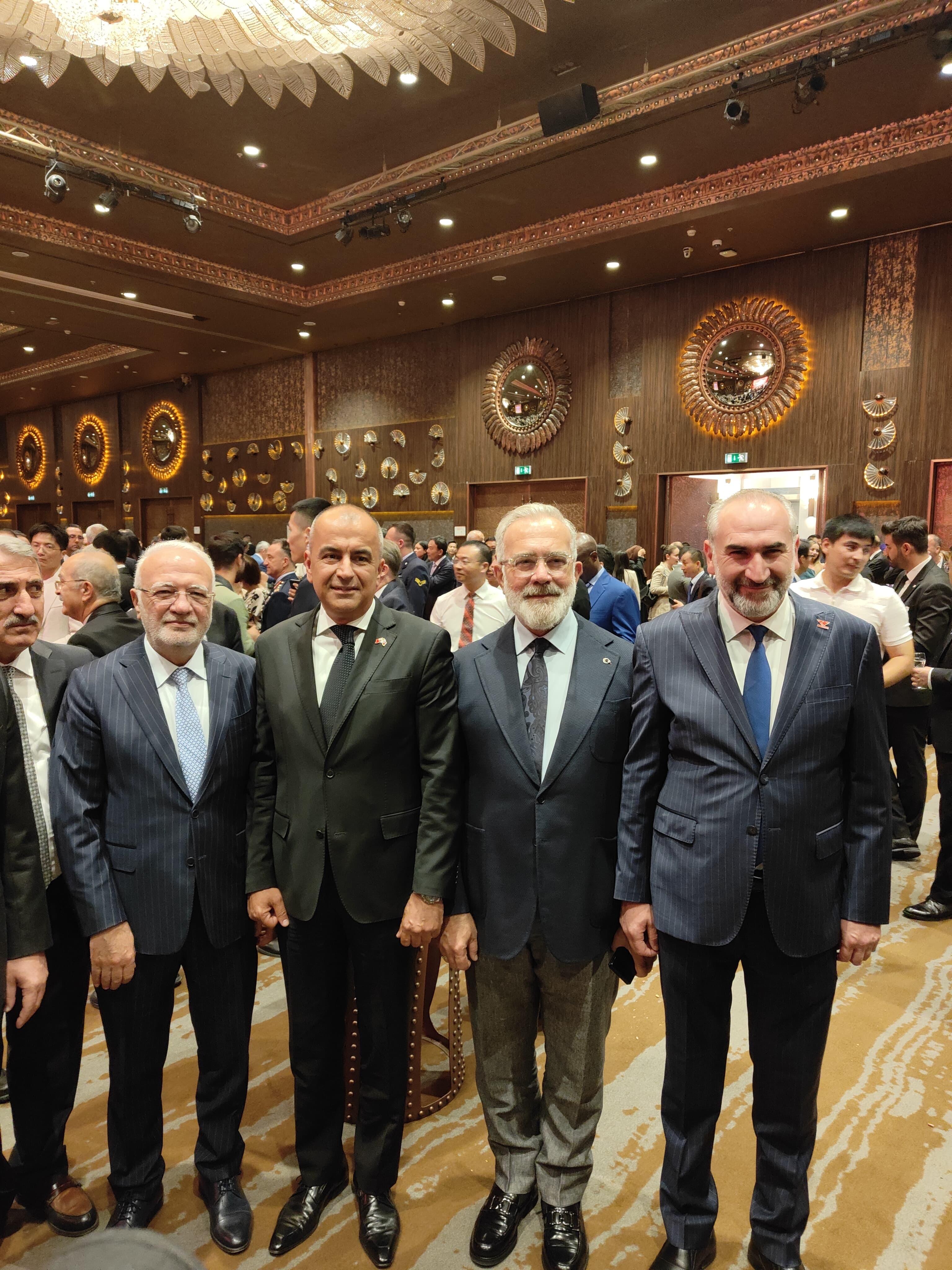 HEMŞERİMİZ İHSAN BEŞER ÇİN HALK CUMHURİYETİ'NİN 97. YIL RESEPSİYONU'NA KATILDI