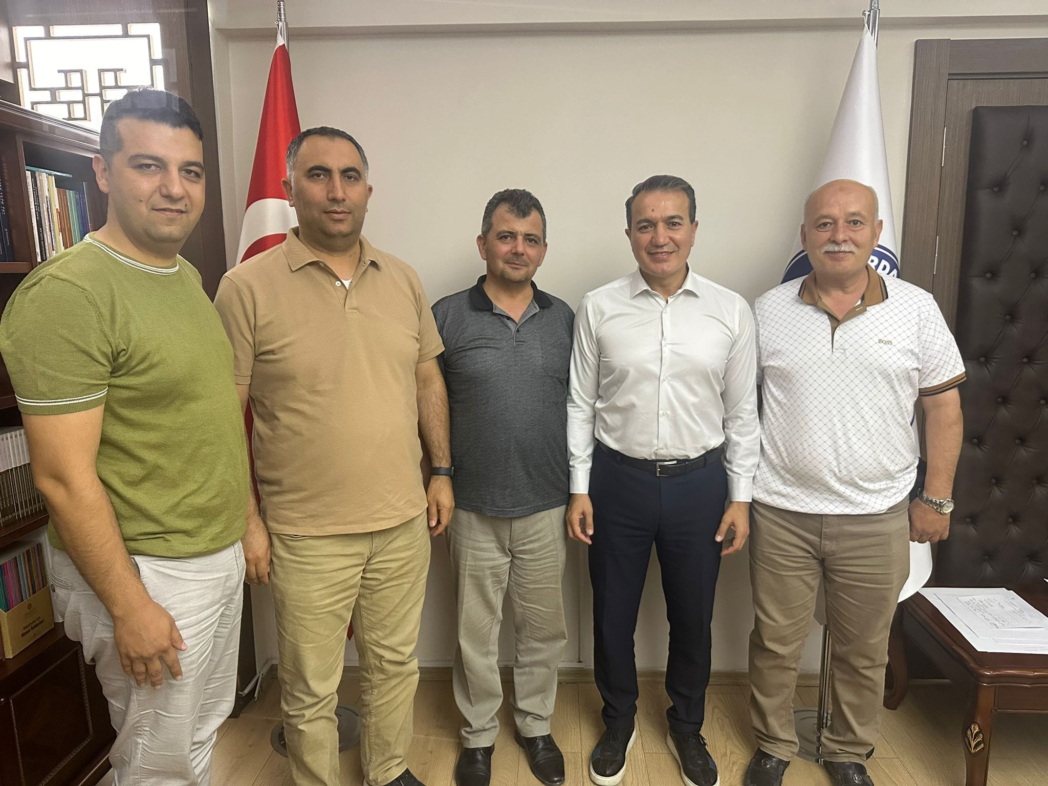 Saint Josse’nın Emirdağlı Belediye Başkanı Kır’dan Emirdağ Belediye Koyuncu'ya Ziyaret
