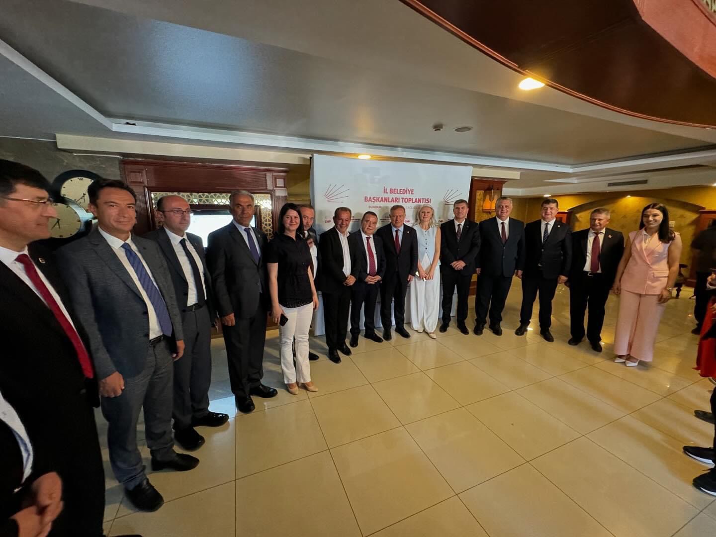 BAŞKAN KÖKSAL BELEDİYE BAŞKANLARI TOPLANTISINA KATILDI