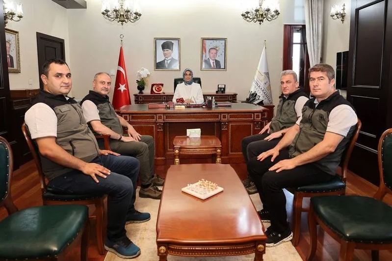 Vali Yiğitbaşı, Müdürleri Makamında Kabul Etti