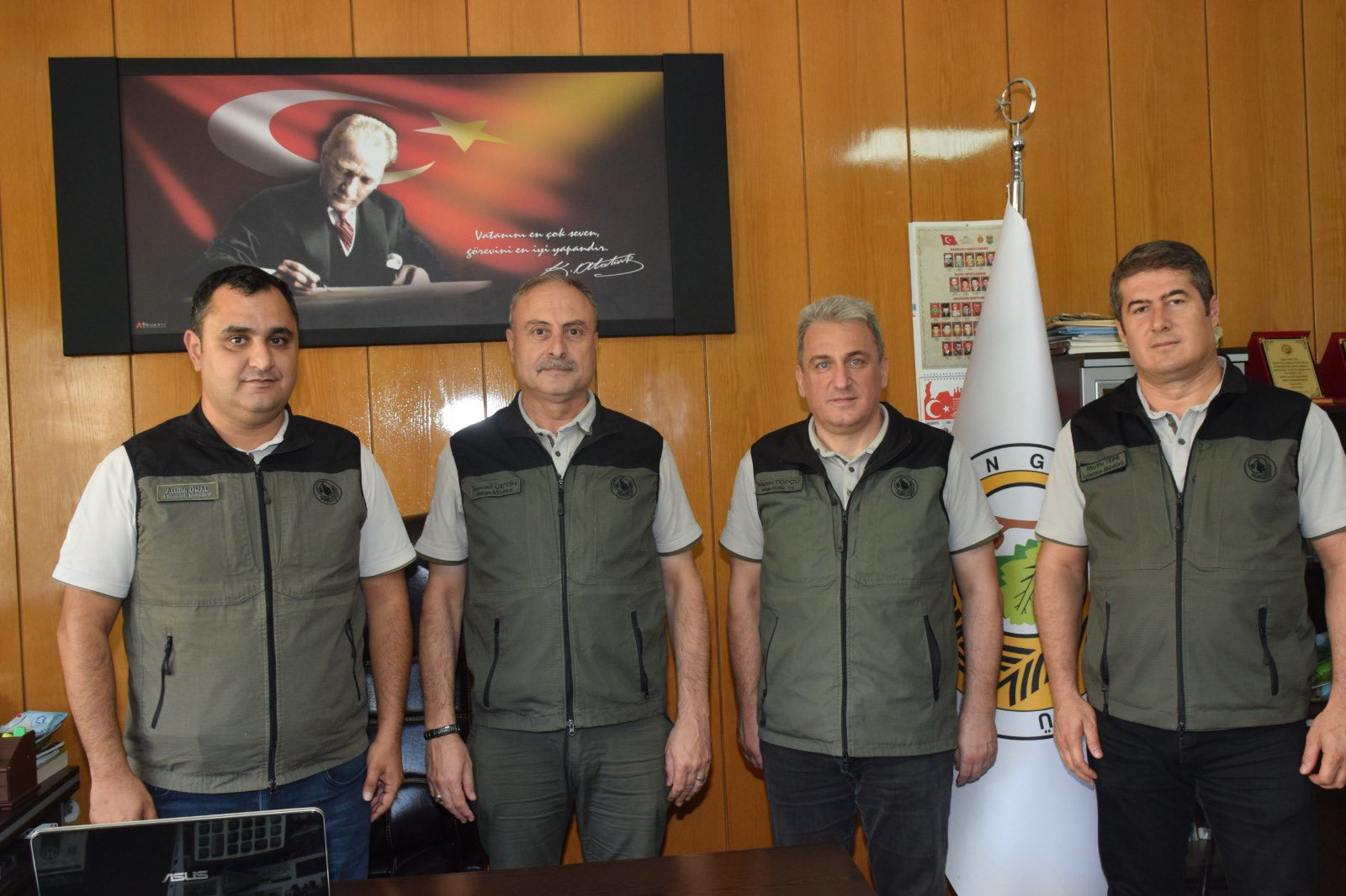 Orman Fidanlık Müdürü Ünal’a Hayırlı Olsun Ziyareti
