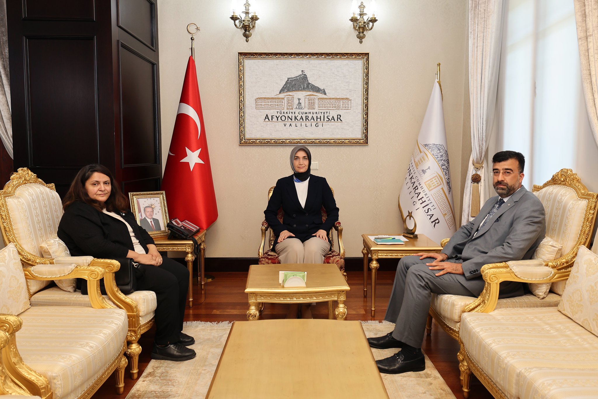 Anadolu Ajansı Heyeti Afyonkarahisar Valiliğini Ziyaret Etti