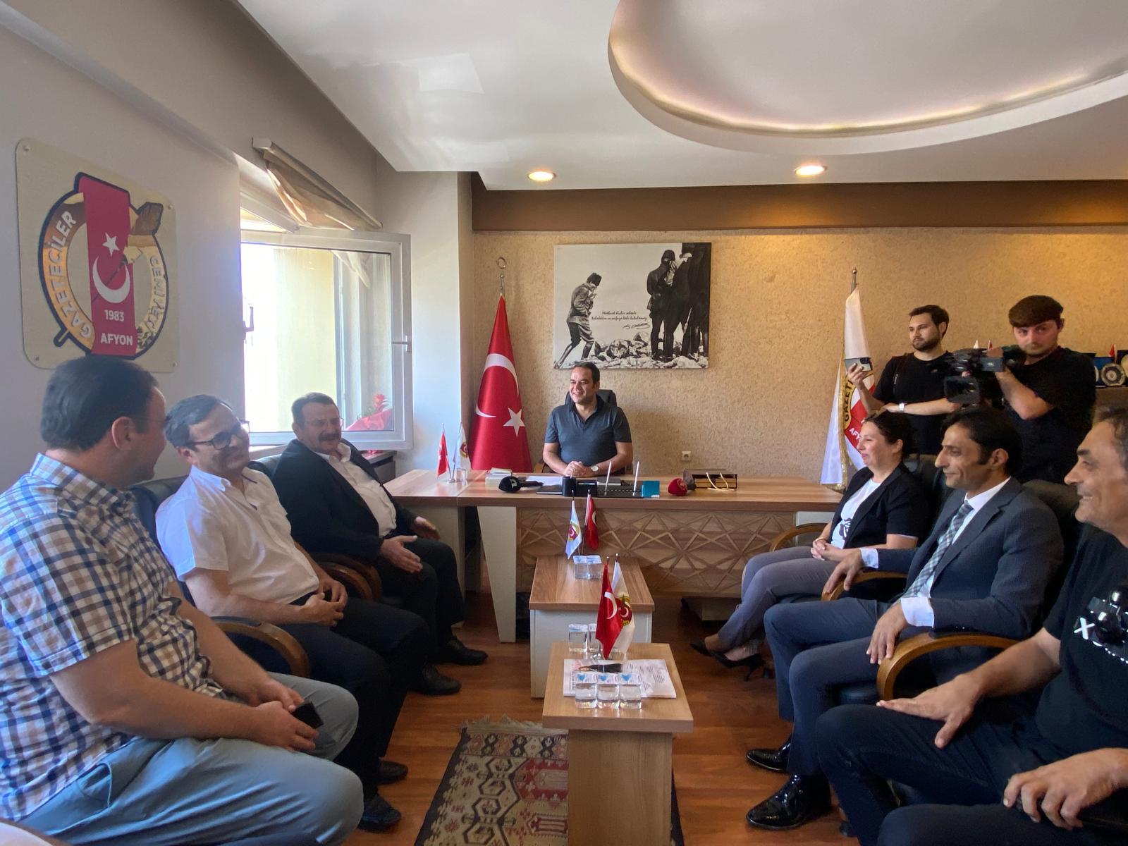 SGK İL MÜDÜRÜ FİDAN, AGC'Yİ ZİYARET ETTİ