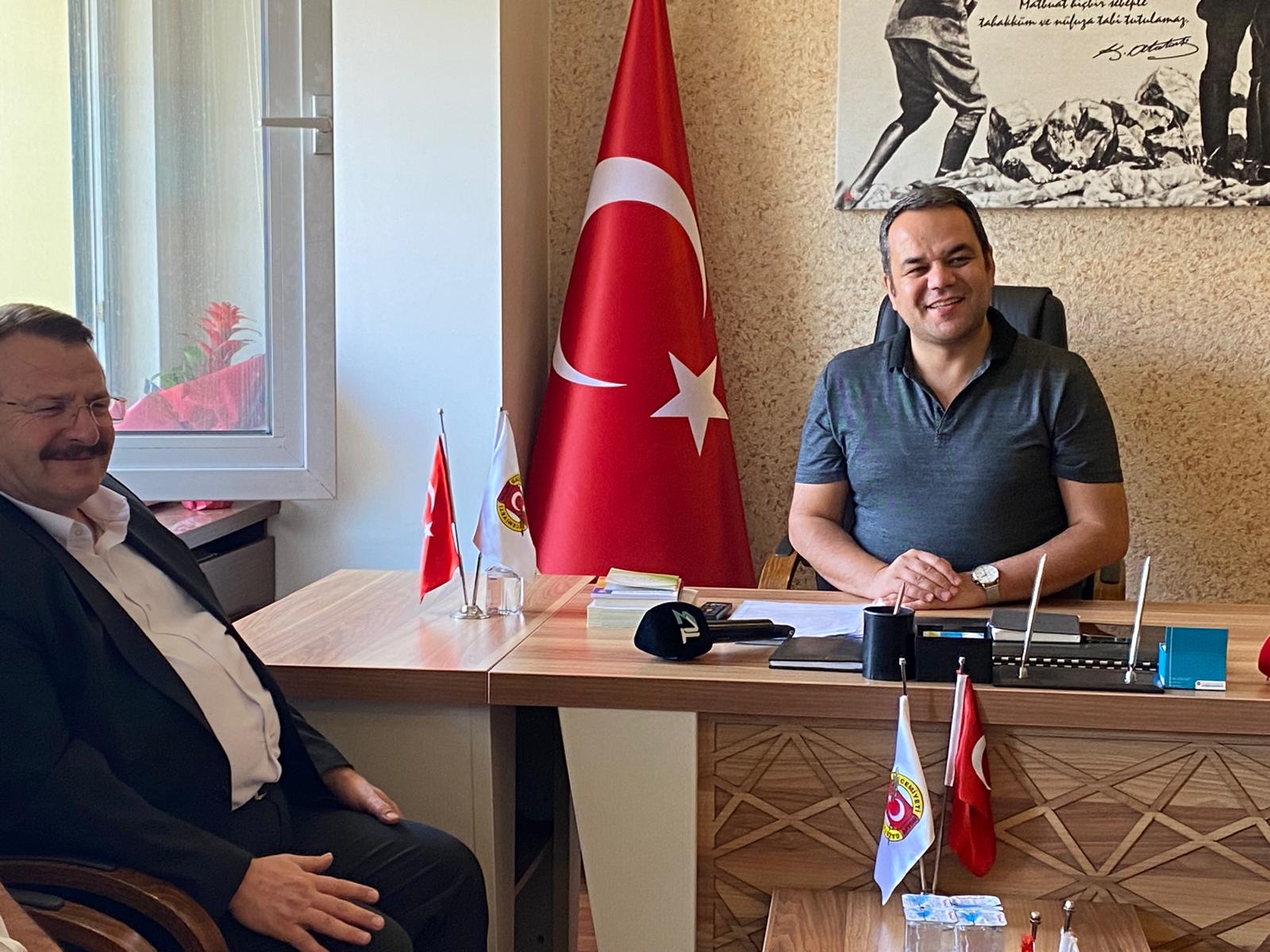 SGK İL MÜDÜRÜ FİDAN, AGC'Yİ ZİYARET ETTİ