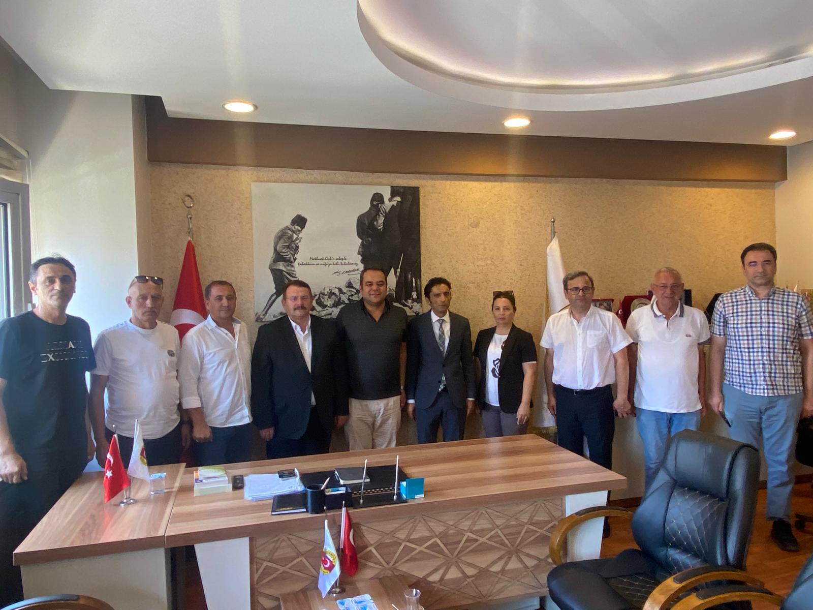 SGK İL MÜDÜRÜ FİDAN, AGC'Yİ ZİYARET ETTİ