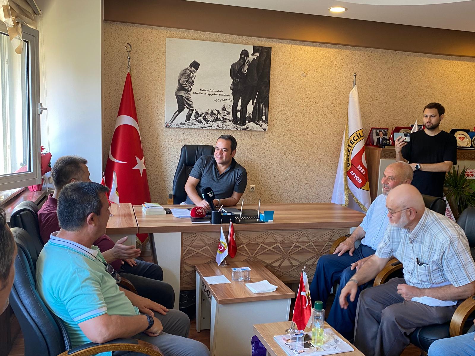CAN SUYU DERNEĞİ AGC'Yİ ZİYARET ETTİ