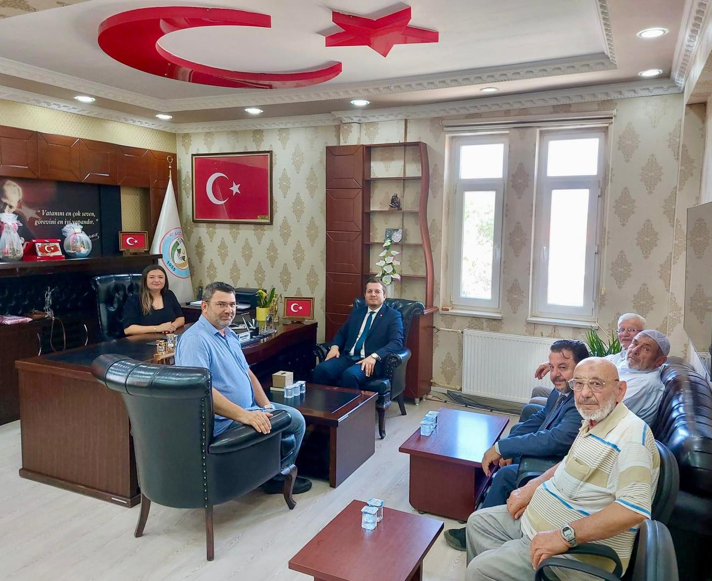 Saadet Partili Heyet Başkan Uğurlu’yu Ziyaret Etti