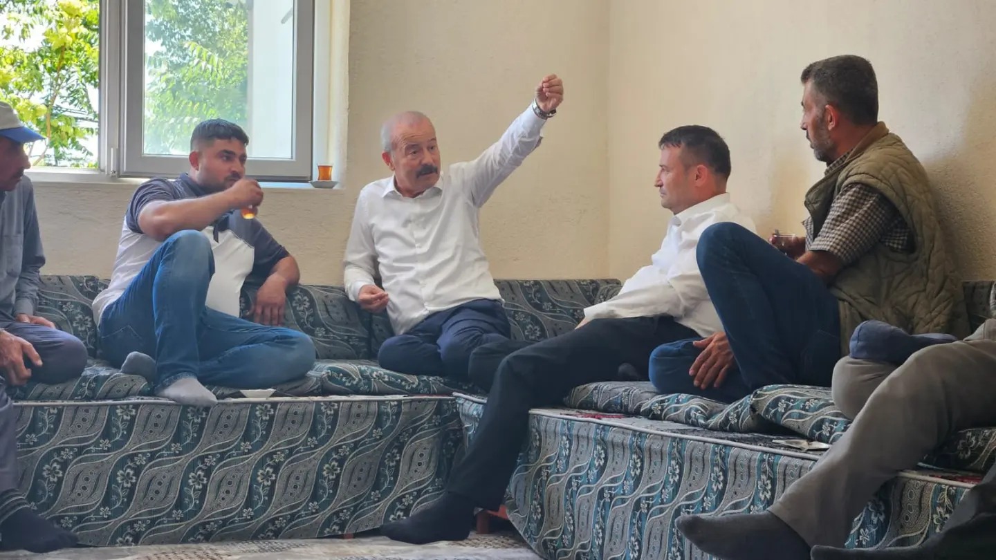 Bürokrasi Yok Protokol Yok MHP'li Taytak'ın Ziyaretinde Samimiyet Var
