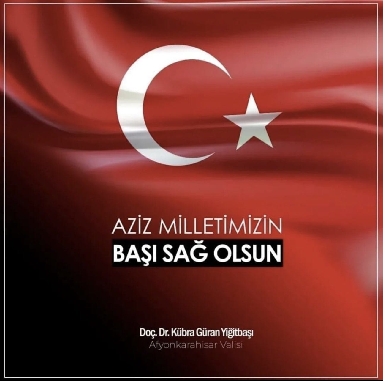 Vali Yiğitbaşı, Şehit Polis Memuru Kuzkun için taziye mesajı yayımladı