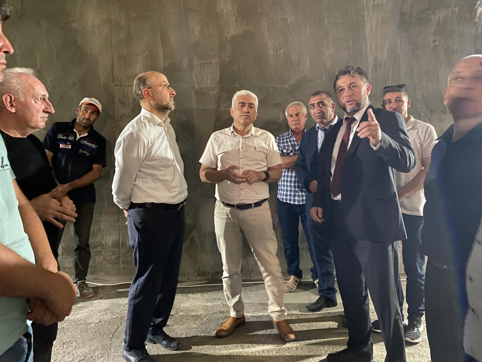 Bölge Müdür Erkan İçmesuyu Tesisini Ziyaret Etti