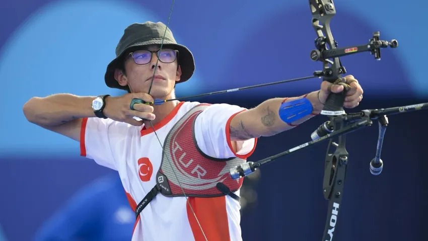 Geriden gelerek kazandı! Paris 2024'te Mete Gazoz çeyrek finalde