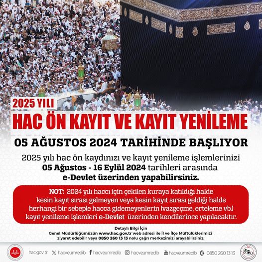 Şuhut Müftülüğü Duyurdu Kayıt ve Yenilemeler Bugün Başladı