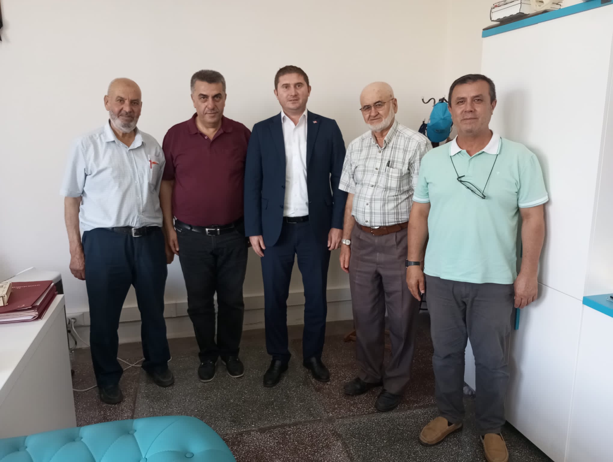 Cansuyu Derneğinden Müdür Özdilek'e Ziyaret