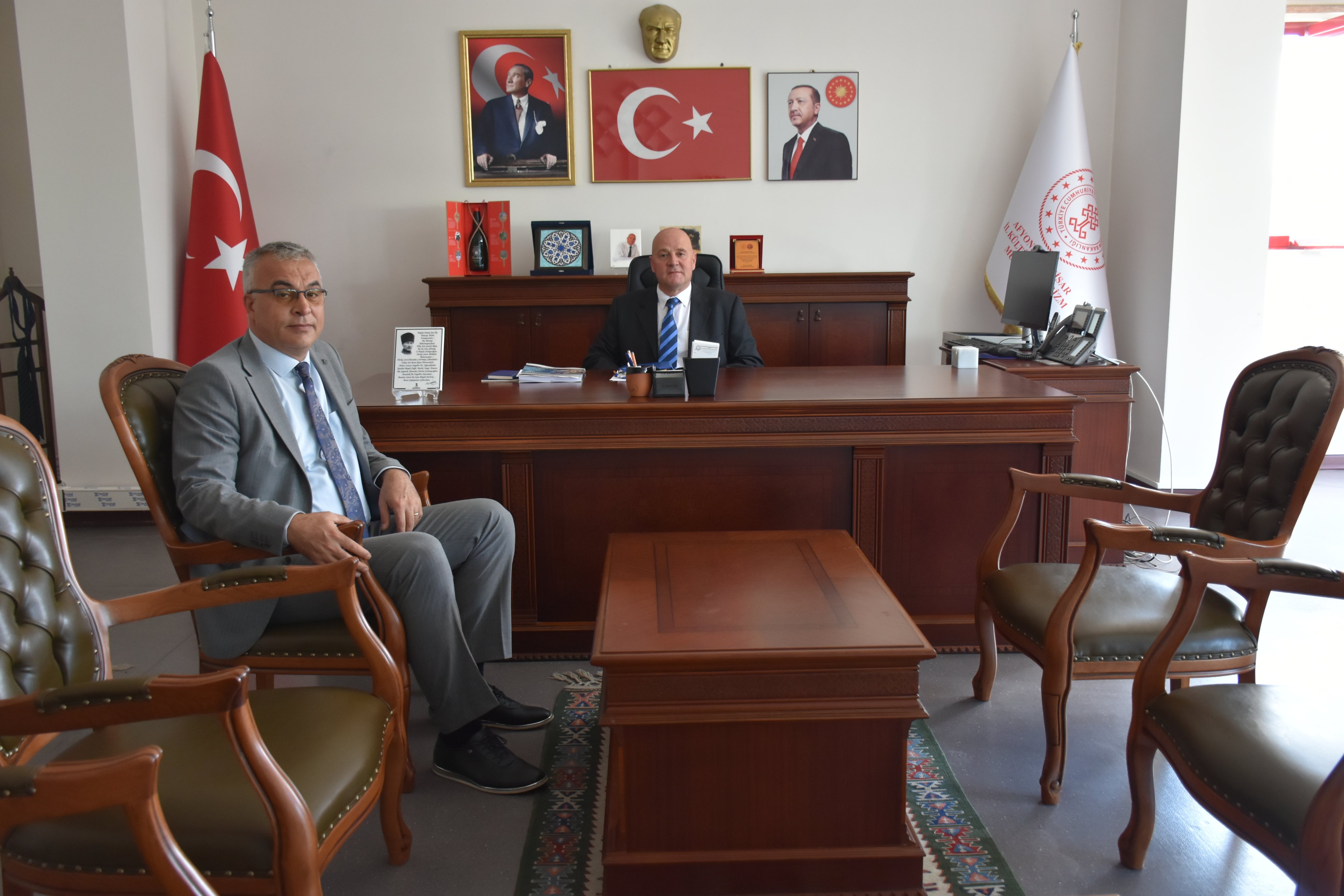 Başkan Yardımcısı Yıldız’dan Müdür Altın’a Ziyaret
