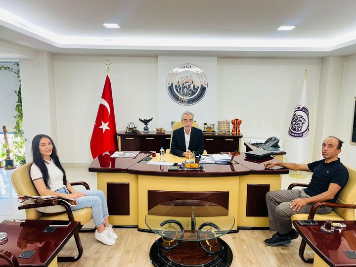 Başkan Üstün’e Ziyaret Sandıklı’dan Geldi