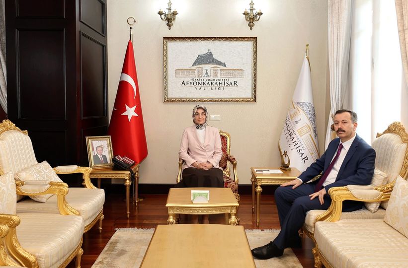 Vali Yiğitbaşı, Mülkiye Müfettişi Görükmez’i Kabul Etti