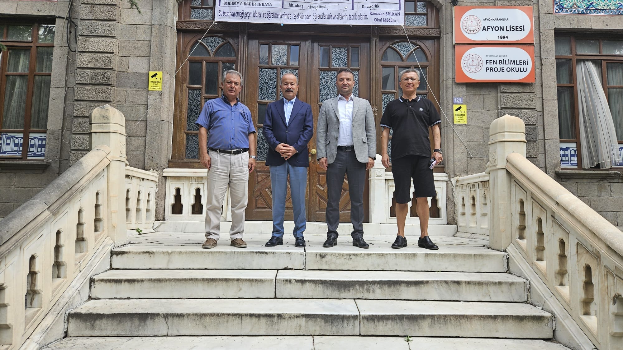MHP'li Taytak'tan Afyon Lisesine Ziyaret