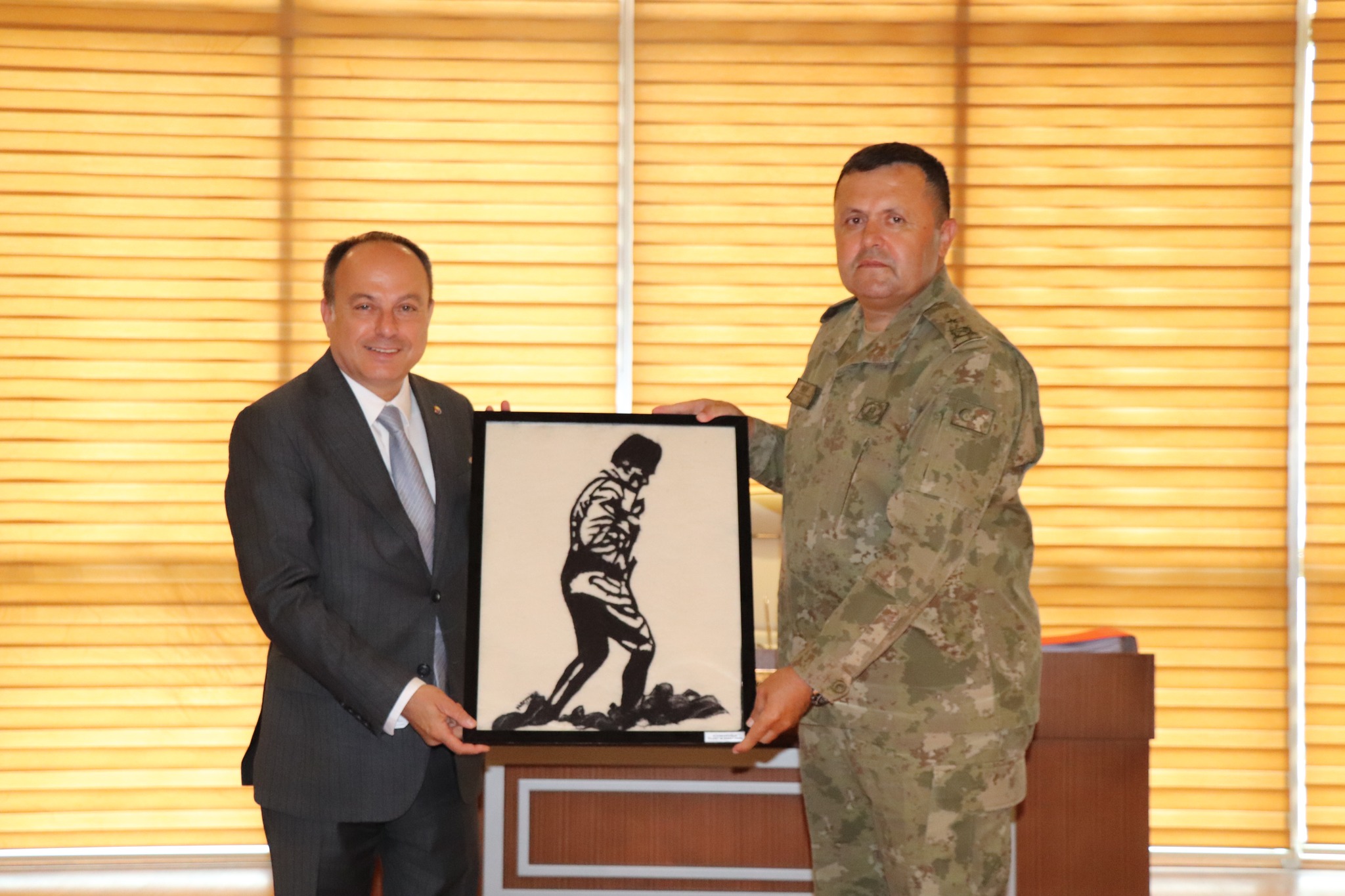 ATSO Başkanı Serteser Tuğgeneral Yöner’i Ağırladı