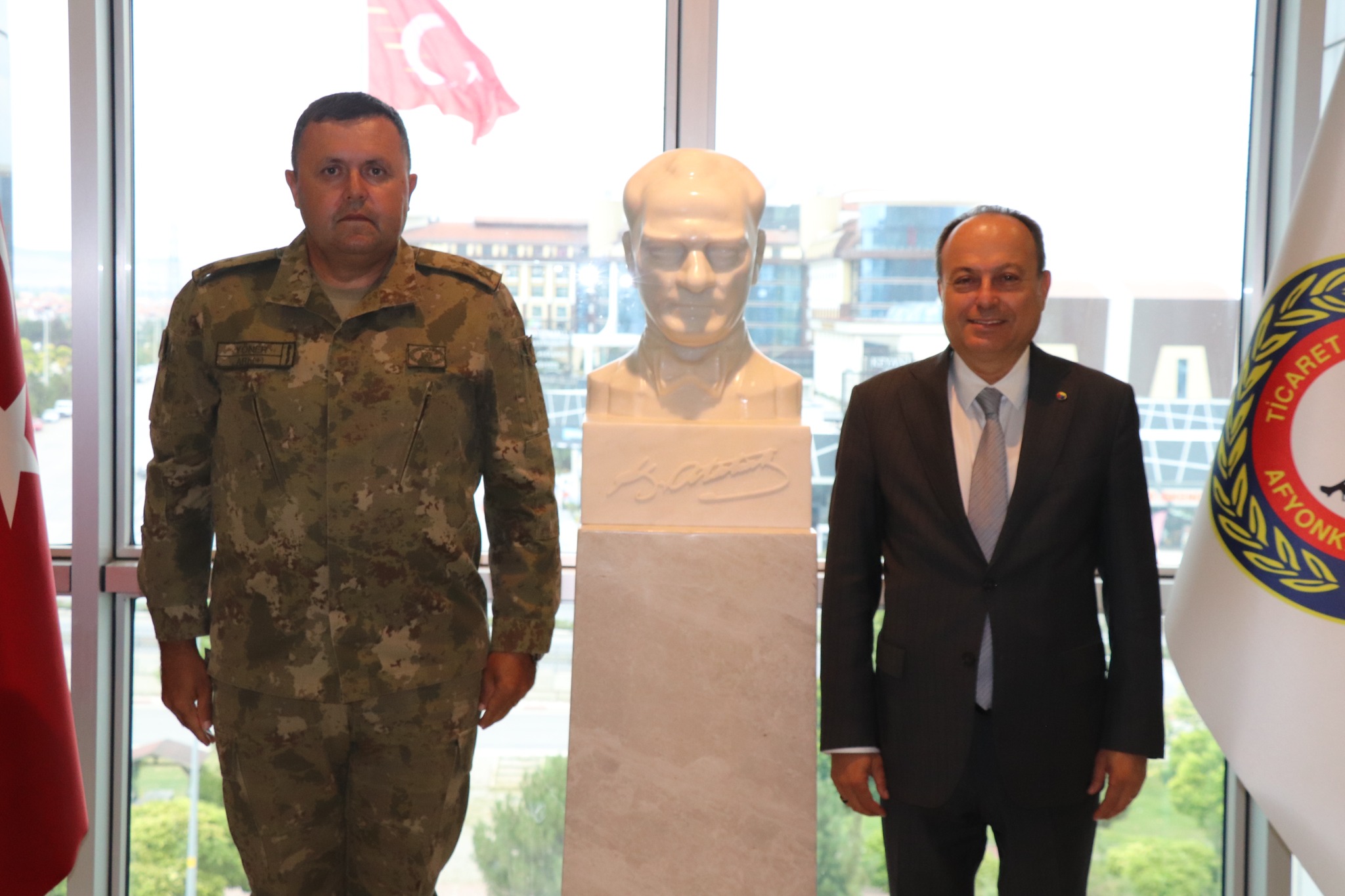 ATSO Başkanı Serteser Tuğgeneral Yöner’i Ağırladı