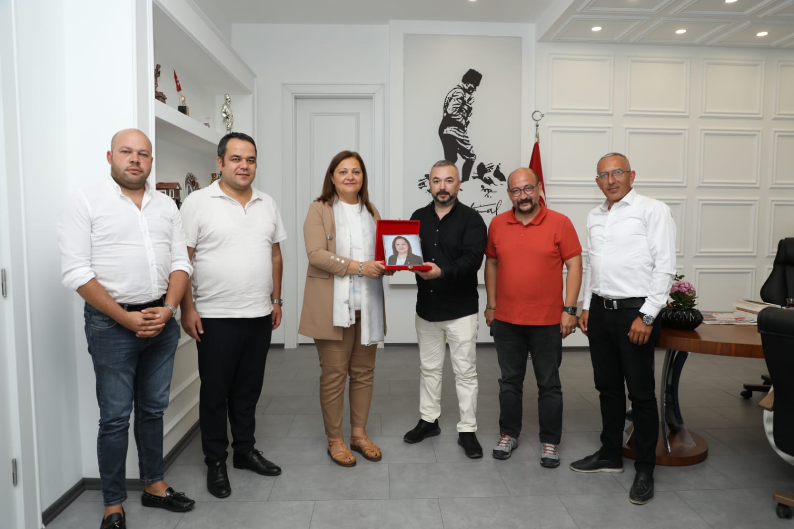 1903 AFYON BEŞİKTAŞLILAR DERNEĞİ'NDEN BAŞKAN KÖKSAL'A ZİYARET