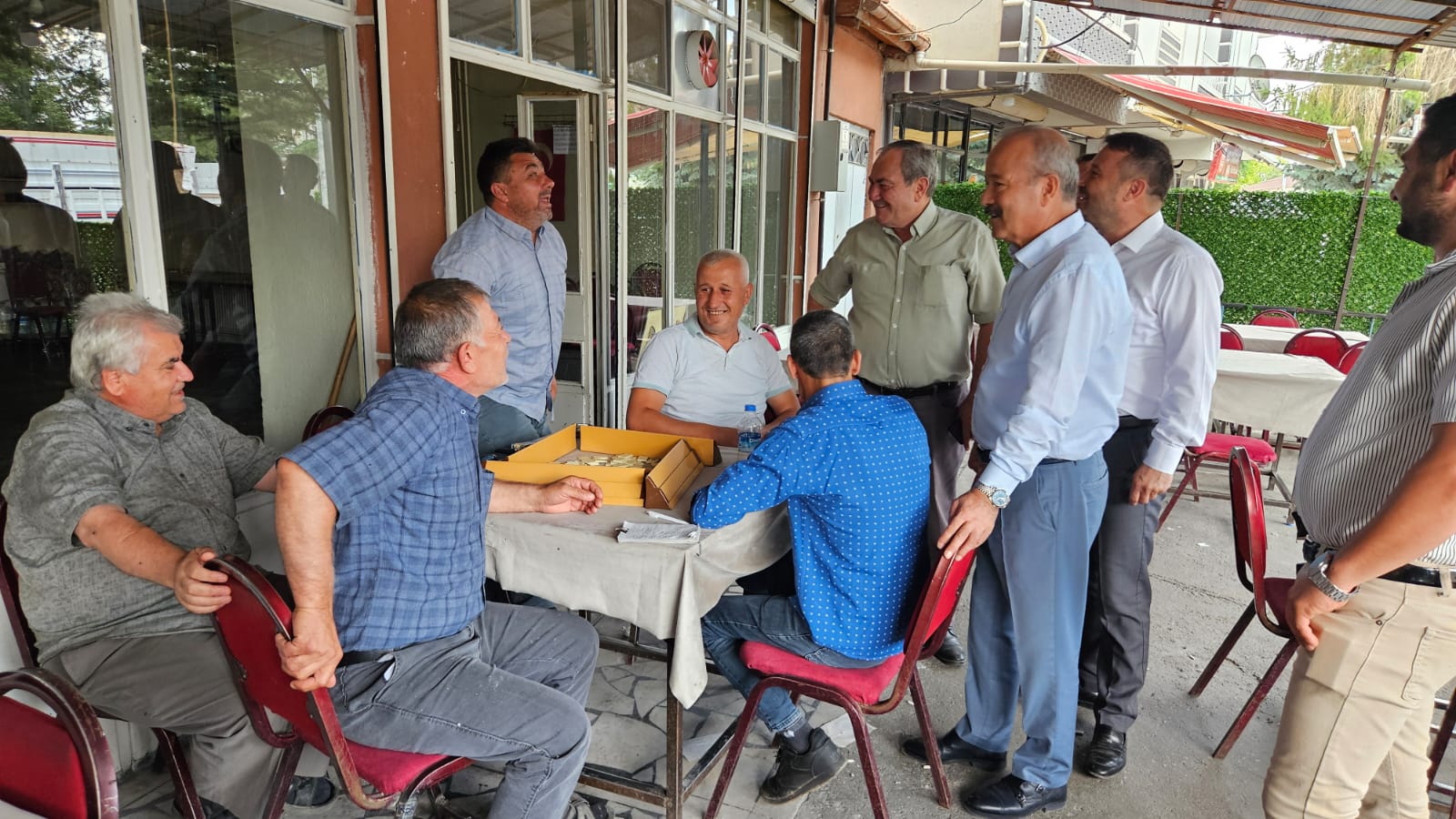 Milletvekili Arkadaşını Acılı Gününde Yalnız Bırakmadı