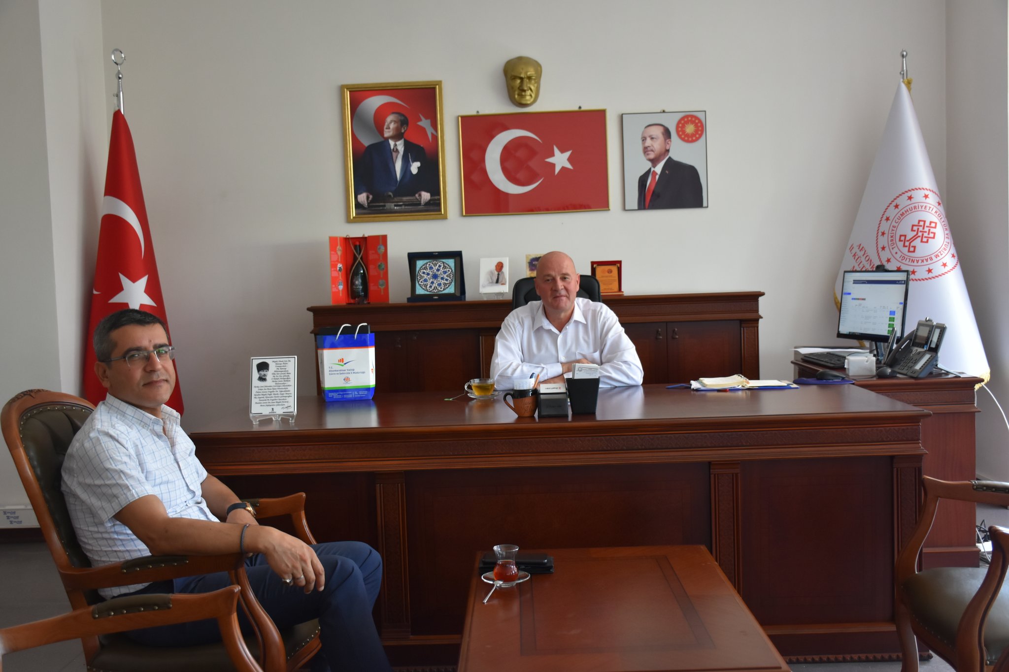 Müdür Oruç’tan Hayırlı Olsun Ziyareti