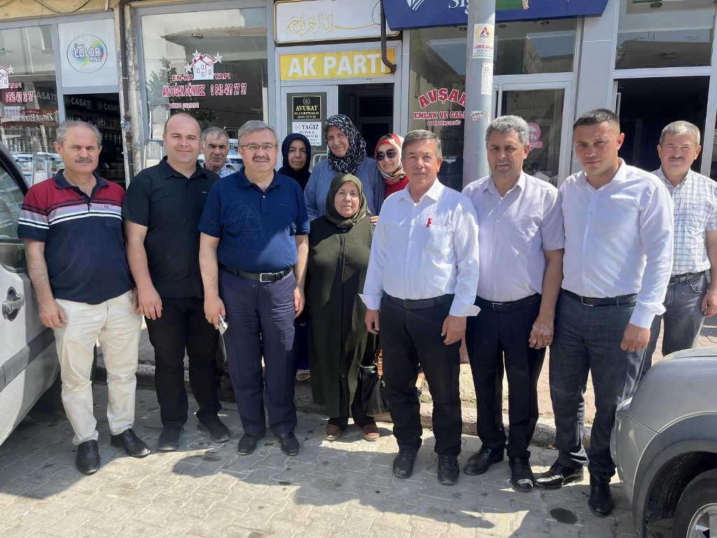 YURDUNUSEVEN İLÇE ZİYARETLERİNE TAM GAZ DEVAM EDİYOR