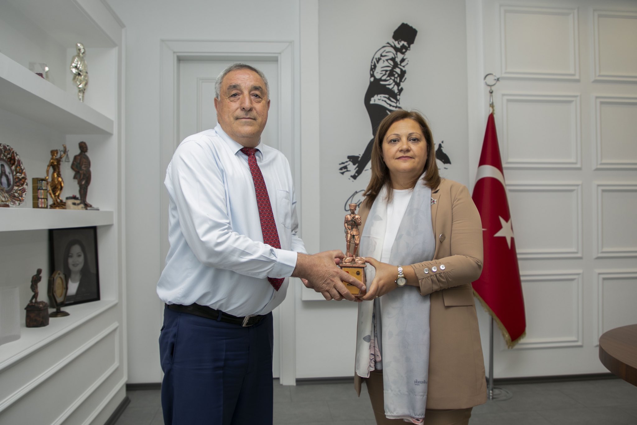 Başkan Köksal Konya’dan Gelen Misafirlerini Ağırladı